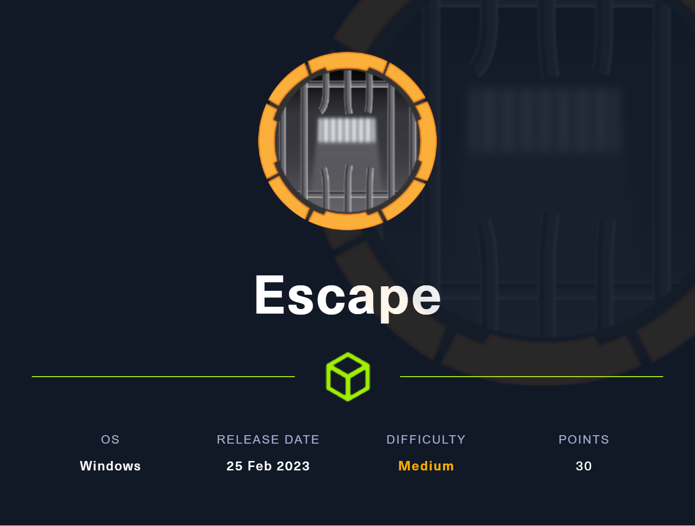 Featured image of post HTB: Escape